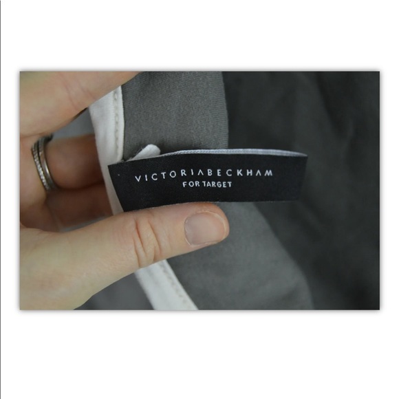 Victoria Beckham for Target Rabbit Baby Blanket Bunny Gray Cream Off White - Picture 6 of 7